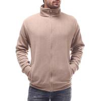 Veste d'hiver en polaire simple pour hommes avec votre logo et marque personnalisés Service OEM