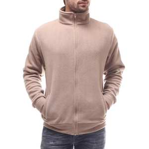 Chaqueta personalizable de invierno promocional de lana polar Lisa para hombre con su logotipo personalizado y servicio OEM de marca - Product Image 2