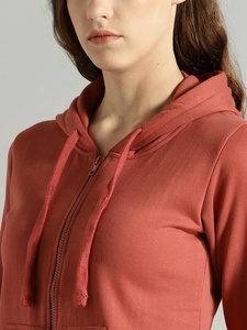 Sudadera con capucha deportiva informal para mujer, sudadera deportiva de algodón con estampado de 320g personalizado, Sudadera con capucha con estampado de primavera y otoño - Product Image 3