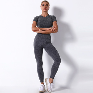 Traje de yoga para mujer, ropa de yoga de alta calidad con diseño personalizado y piezas opcionales, precio al por mayor directo de fábrica - Product Image 5