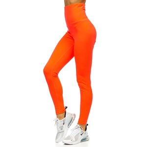 Leggings personnalisables en Spandex/Polyester respirants et antibactériens à taille haute pour hommes et femmes, idéaux pour la gym, l'entraînement et le yoga (vente en gros) - Product Image 6