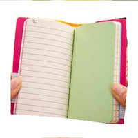 Agenda de negocios A5, cuadernos personalizados de cuero, personalizada con tapa dura, regalo liso rosa y negro, 2020