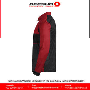 Alto rendimiento en blanco Unisex botón arriba a cuadros transpirable deportes cuarto Zip pesca camisetas desgaste - Product Image 4