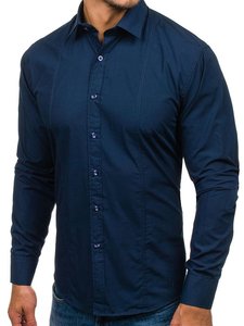 Nueva Colección Otoño: Camisa Casual de Manga Larga para Hombre, Elegante y Cómoda, Tejido de Poliéster/Algodón, Corte Personalizado - Product Image 2