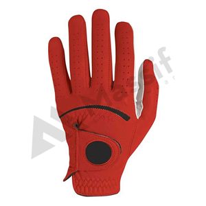 Gants de golf pour hommes en cuir Cabretta de haute qualité de Direct Factory avec logo et couleurs personnalisés, tissu synthétique PU pour usage sportif - Product Image 4