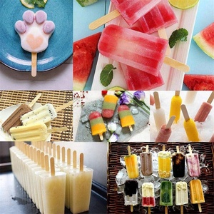 Nhà Máy Trực Tiếp Bán Hình Chữ Nhật Dùng Một Lần Bằng Gỗ Ice Cream Sticks Cho DIY Gỗ Tự Nhiên <span class=keywords><strong>Popsicle</strong></span> Craft Sticks - Product Image 3