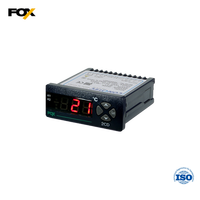 Contrôleur de température numérique CONOTEC FOX-2CD, contrôle de température à 2 étages, capteur d'entrée CA(K), 2 sorties relais