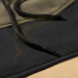 Sudadera con capucha de gran tamaño hecha a medida para hombre Basics Cotton Blended Streetwear para invierno - Product Image 4