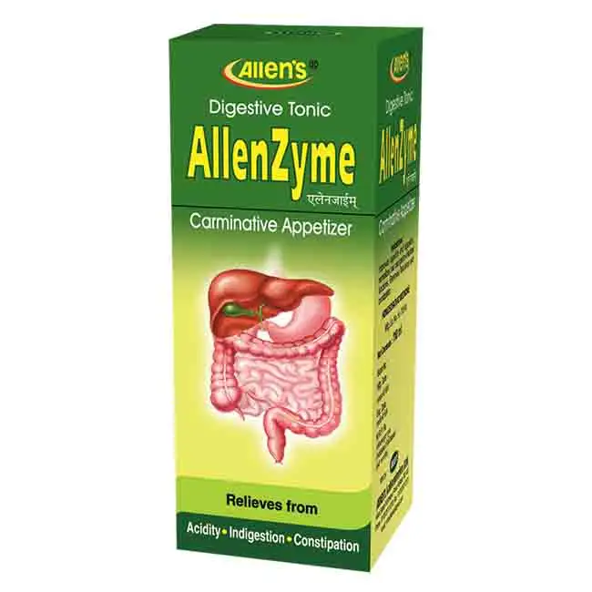 AllenZyme पाचन टॉनिक पाचन और जिगर देखभाल भूख और पाचन में सुधार