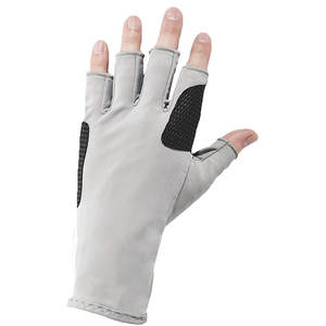 Guantes de seguridad para hombre, accesorio de protección para manos con dedos cortos, diseño personalizado, color gris y negro - Product Image 2
