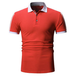 เสื้อโปโลเล่นกอล์ฟสำหรับผู้ชาย,เสื้อสแปนเด็กซ์โพลีเอสเตอร์ติดโลโก้ได้ตามต้องการ - Product Image 1