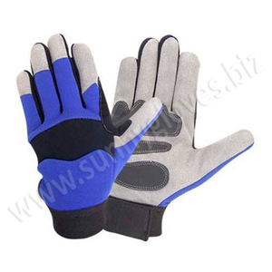 <b>Best</b> Quality High Visibility Mechanic Gloves / Synthetic Leather Rigger Gloves - Product Image 2