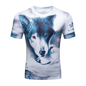 Nouveau polyester respirant de haute qualité pas cher Tie Dye impression col rond t-shirt pour hommes avec conception de logo personnalisé - Product Image 1