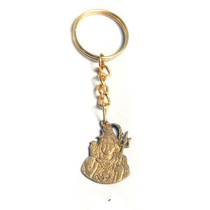 Brass Decorative <b>Hindu</b> Religious Hanuman Key Chain with Brass Key Ring for Promotional Gift Key Holder for Wholesale - Product Image 4