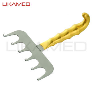LIKAMED YANCOSKIE Cirugía Retractor Abdominoplastia Plástico Platted Mango Alemania Calidad 19CM - Product Image 2