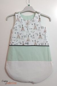 Saco de dormir para bebé con pie de pierna reversible saco de dormir para toda la temporada saco de dormir para recién nacido - Product Image 3