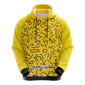 Sudadera con capucha de poliéster/algodón para hombre, estampado por sublimación hecho a medida, forro polar de entrenamiento informal ecológico con cuentas para invierno - Product Image 1