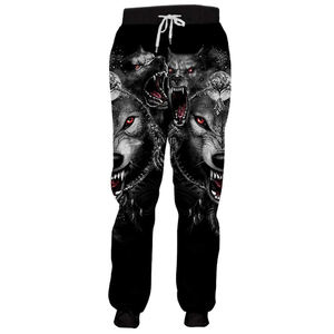 กางเกงจ็อกเกอร์ลำลองไซส์ใหญ่สำหรับผู้ชาย ผ้าโพลีเอสเตอร์/คอตตอนฟลีซ ปักโลโก้ตามสั่ง พิมพ์ลายแบบซับลิเมชั่น - Product Image 1