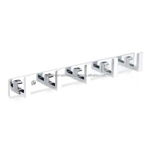 Shiny Nickel Plated Aluminum Heavy Duty Eco-friendly Modern Wall Hangers for Home - Product Image 1