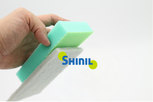 Multi purpose double side effect kitchen sponge <b>window</b> screen Premium 3D brite Brush sponge made in KOREA PRODUCT - Product Image 2