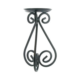 Bougeoir en fer forgé - Product Image 1