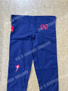 Solarstorm 96-bleu Royal, style brésilien, jiu jitsu gi, broderie lourde, marque de qualité supérieure, bjj gi pour hommes et femmes - Product Image 6
