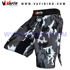 Shorts MMA extensibles à 4 voies de haute qualité vêtements d'arts martiaux en gros pour l'entraînement MMA combat couleur et Logo personnalisés Service OEM - Product Image 5