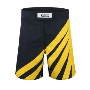 Pantalones Cortos de Verano de Poliéster/Spandex de Secado Rápido con Logotipo Personalizado de Alta Calidad para Boxeo y Artes Marciales, Marca Bee Free International para Hombre - Product Image 5