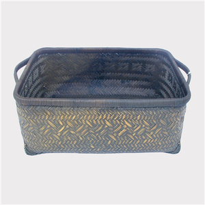 Cesta de Almacenamiento Seca/Cesta de Bambú Rectangular y Redonda/Bandeja de Mimbre para Almacenamiento y Organización del Hogar y la Cocina, Artesanía Hecha en Vietnam - Product Image 4