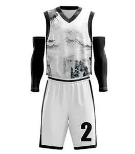 최고의 제조 공급 업체 사용자 정의 농구 유니폼 하이 퀄리티 최고의 가격 최신 디자인