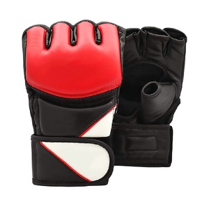 High Quality Red PU Boxing and MMA Gloves Best Price <b>Fitness</b> Equipment <b>Accessories</b> - Product Image 1