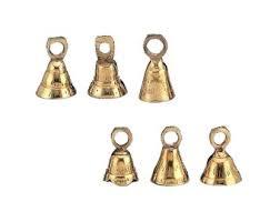 Best quality Brass Round Head Pooja Wooden Grip Spiritual Puja Bell Ghanti for Poojan Purpose - Product Image 3