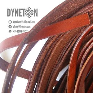 DYNETON 100% Pure <b>Leather</b> Cords with Customizable Color & Size ISO Certified - Product Image 4