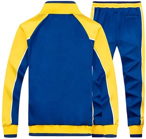 Survêtement décontracté pour homme personnalisé 2023, fermeture éclair, grande taille, 100% polyester, uni, nouvelle mode, vêtements de sport pour l'entraînement hivernal - Product Image 3