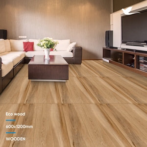 Gama de colección de madera superior en azulejos de porcelana de 60x1200cm/azulejos vitrificados/pisos de madera para construcción de viviendas - Product Image 3