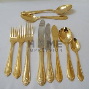 Couverts de créateur antiques décoratifs en métal de piédestal de la plus haute qualité pour la cuisine - Product Image 2