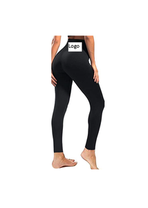 Athletic <b>Tummy</b> <b>Control</b> Pants for Running Cycling Yoga Workout, 92% Polyester, 8% Spandex Workout Leggins Yoga Tights - Product Image 5