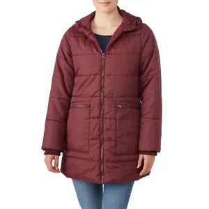 Sublimation Women Puffer Jackets urn Down Collar Warm Winter Jackets