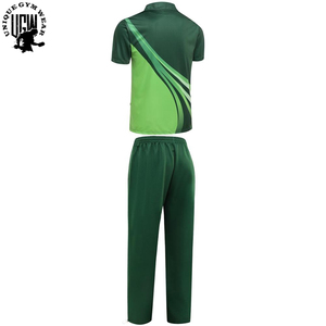 Uniforme de Cricket Sublimado Personalizado para Hombre, Color Verde, Precio Económico, Poliéster/Algodón, Ecológico, Transpirable, ÚNICO - Product Image 2