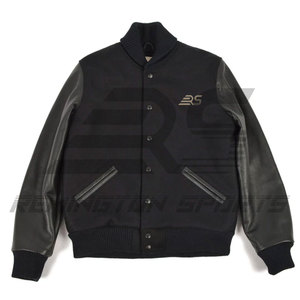 Pakistan Manufacturer Best Style <b>Covered</b> With Button Varsity Jacket Latest Design Men Varsity Jacket - Product Image 1