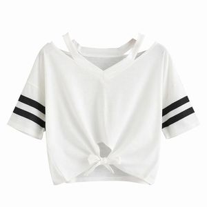 Top corto liso de Color liso para mujer, top de la mejor calidad - Product Image 1