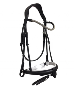 Best Quality - Side Pull <b>Leather</b> Horse Bridle - Western Bitless Bridle with American Cow Hide <b>Harness</b> - Product Image 4