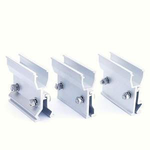Abrazadera de aluminio 6063 Kliplock, abrazadera de montaje Solar para techo a un precio asequible al por mayor - Product Image 1