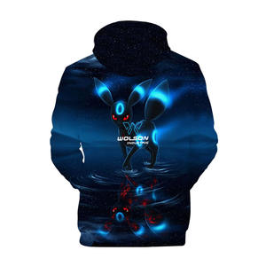 ชุดเสื้อกันลมสำหรับผู้ชายชุดเสื้อฮู้ดกันหนาวและกางเกงขาสั้น3D สองชิ้นออกแบบได้ตามต้องการ - Product Image 6