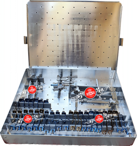 Écarteur cervical avancé ACD ensemble neuro-chirurgical manuel de qualité allemande avec ceinture noire matériau en acier inoxydable Wenquar - Product Image 2