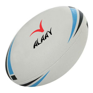 Fútbol de Rugby de PVC colorido de goma suave de buena calidad exportado para entrenamiento - Product Image 1