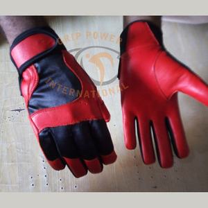 Gants de frappe en cuir pour hommes, longueur poignet, pour le cricket, usage quotidien quatre saisons, vente en gros - Product Image 2