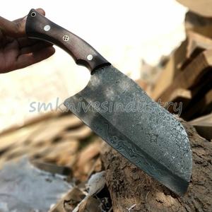 Funda de cuero hecha a mano con diseño de gota de lluvia de Damasco, cornamusa resistente, hecha a medida - Product Image 6