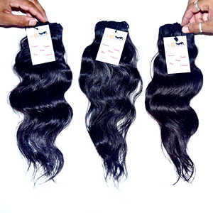 Tissage brésilien façon vierge à cuticules, cheveux brésiliens alignés en lot, fausses mèches de vison vierges, prix d'usine, vente en gros - Product Image 5