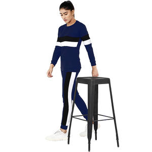 Vêtements de gymnastique et de Fitness pour femmes, survêtement à bloc, couleur bleue, combinaisons de course pour filles - Product Image 6